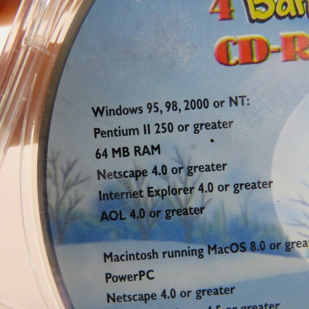 Barney Computer Game OUT OF DATE SOFTWARE - Picture 3 of 5